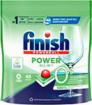 Таблетки для посудомоечных машин FINISH 0 % 46 таблеток бесфосфатные (38642) - фото 1