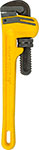 Ключ трубный прямой Stillson, 245-290 мм, 1 1/2 BERGER Stillson BG1917 длинногубцы ручные berger bg1165 длина 200мм прямой тип cr v двухкомпонентные рукоятки
