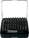 Набор бит Kraftool GRAND-61 с адаптером в пластиковом боксе Cr-V 61 предмет 26140-H61 набор инструментов фиксики фикси инструменты 21 предмет