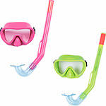 Набор для ныряния  BestWay Essential Lil Glider 24036 набор для сноркинга для бассейна маска трубка 1п ласт от 7 лет 37 41 bestway freestyle snorkel 25019