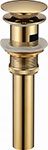 Донный клапан Savol S-XS001B с переливом донный клапан paffoni zsca050hgsp золото медовое брашированное zsca050hgsp