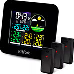 Метеостанция Kitfort КТ-3321 метеостанция miiiw nk5253 mute thermometer and hygrometer clock белая