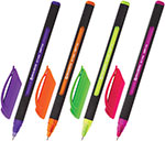 Ручка шариковая Brauberg Extra Glide Soft Color, синяя, выгодный комплект 12 штук, 0, 35 мм (880163)