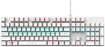 Механическая клавиатура проводная TFN Saibot KX-14, белый клавиатура проводная acer okw121 usb zl kbdee 00b