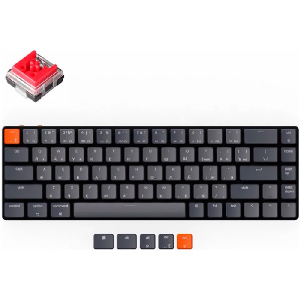 keychron red switch