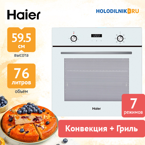 Электрический духовой шкаф haier hox p06hgw