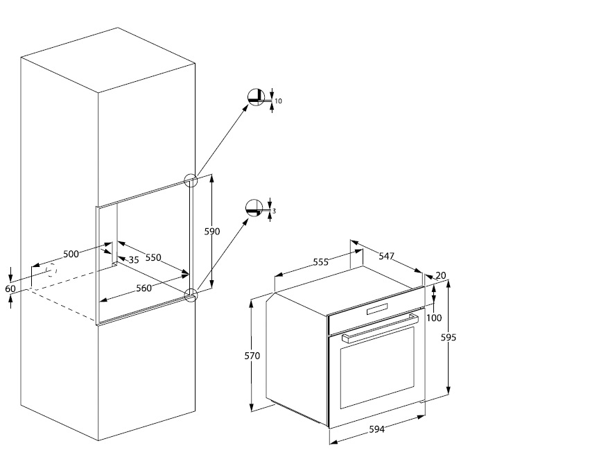 Духовой шкаф beko bis23301bc