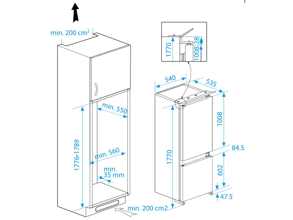 Bcha2752s beko схема встраивания