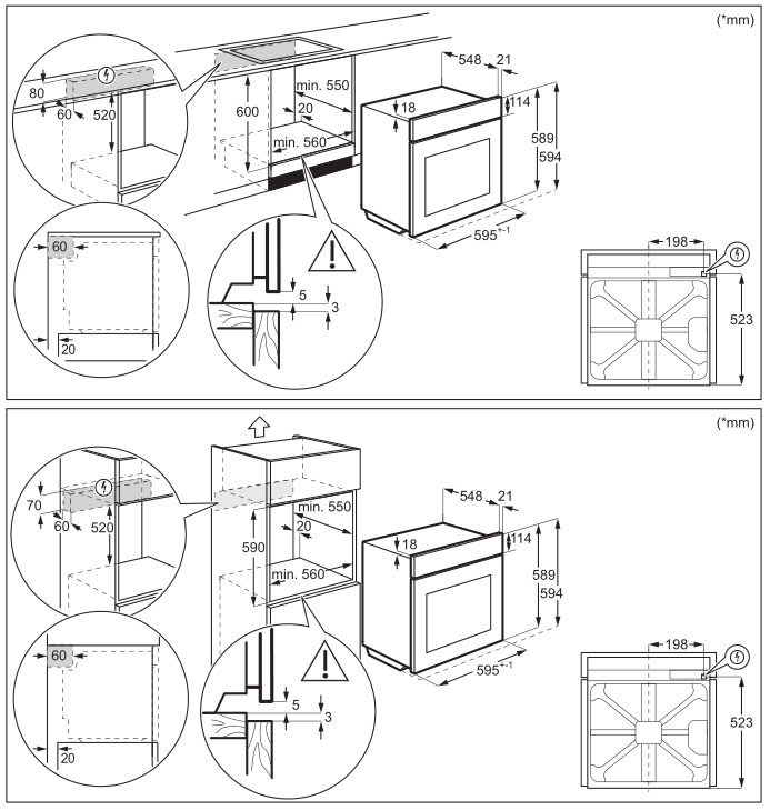 Духовой шкаф electrolux eoe7p31z