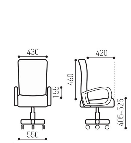 Кресло brabix comfort mg 321