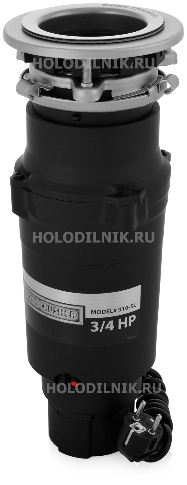 Изображение товара Измельчитель пищевых отходов Bone Crusher BC-910 SLIM Line мощный и тихий