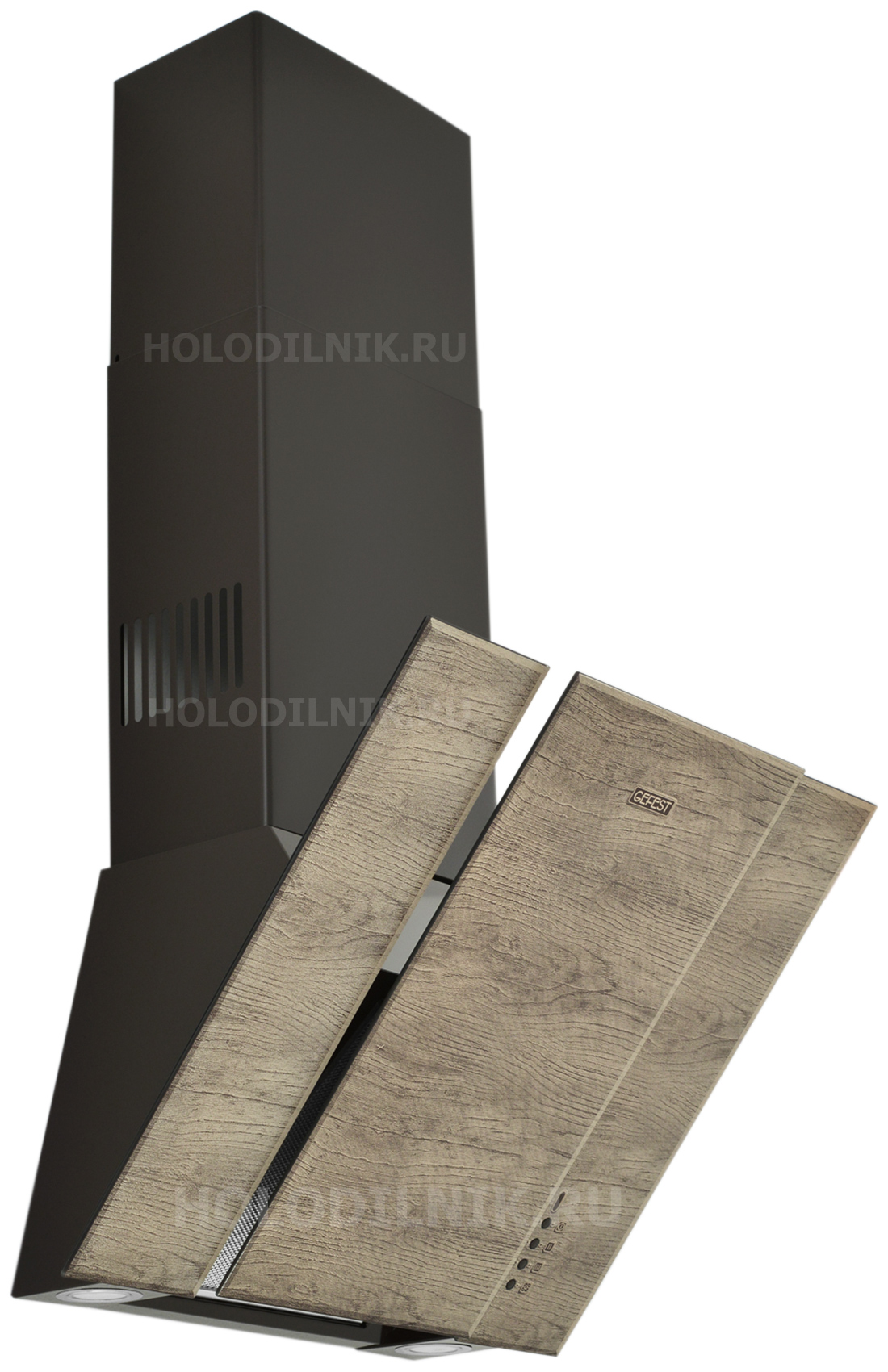 Изображение товара Вытяжка Gefest ВО 3603 К47 наклонная настенная 550 м3/ч галоген
