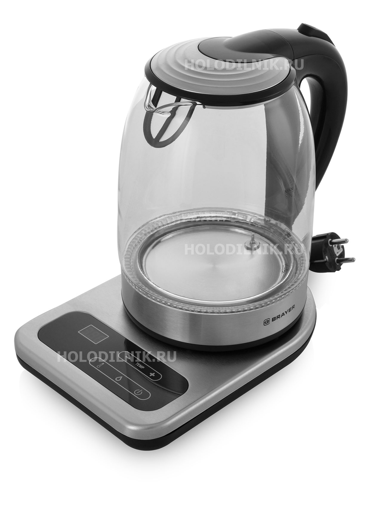 Изображение товара Электрический чайник Brayer BR1003 с подсветкой и установкой температуры