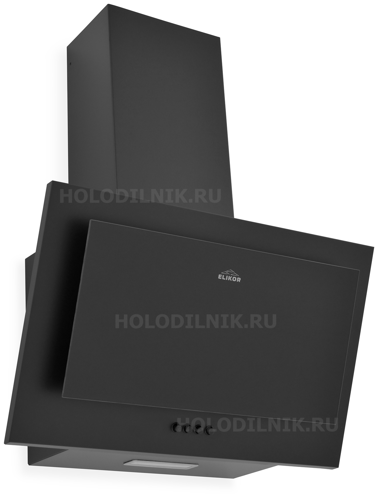 Вытяжка Elikor Коралл 60П-430-К3Д КВ II М-430-60-569 черный/черн.стекло