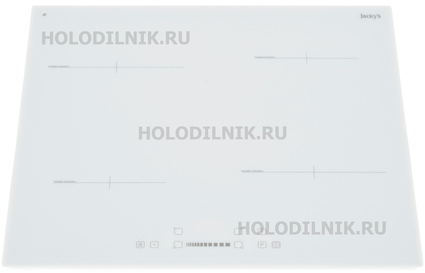 Изображение товара Электрическая варочная панель Jackys JH IW66 4 индукционные конфорки белая