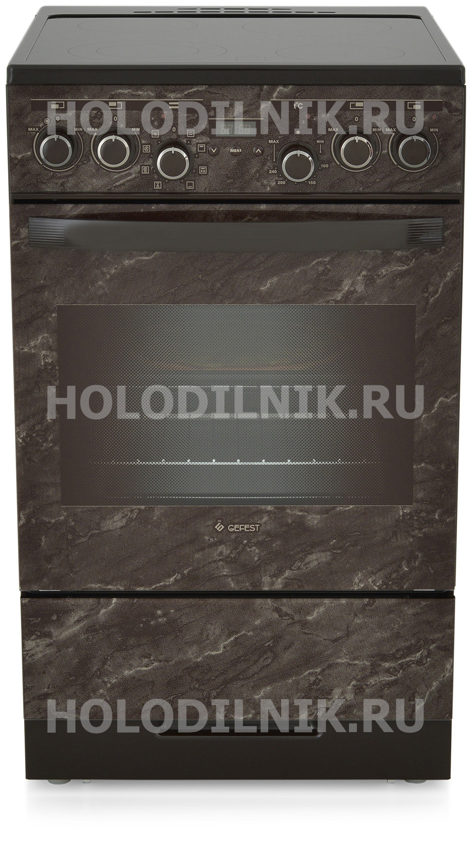 Изображение товара Электроплита Gefest ЭПНД 5560-03 0054 стеклокерамика духовка гриль 55 л