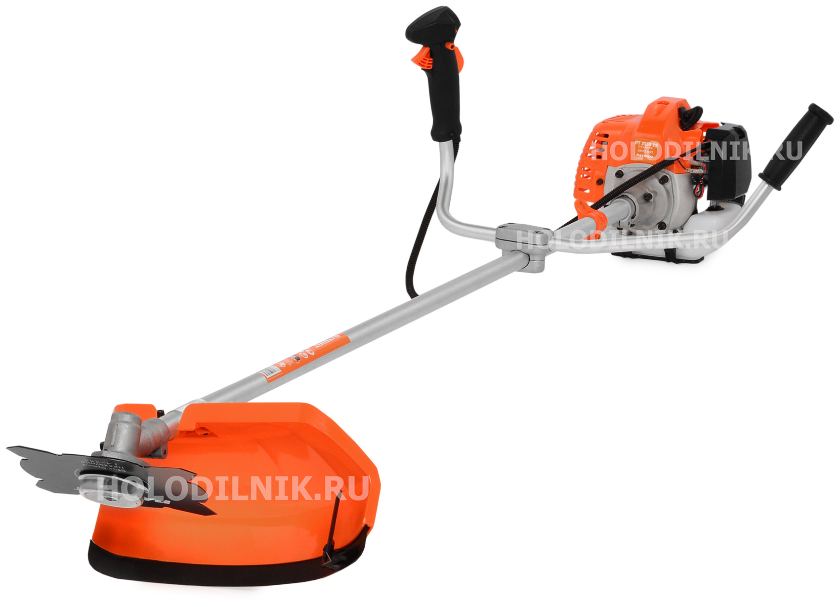 Изображение товара Триммер Patriot PT 3555 ES Country бензиновый с кованым валом и ножом 255 мм