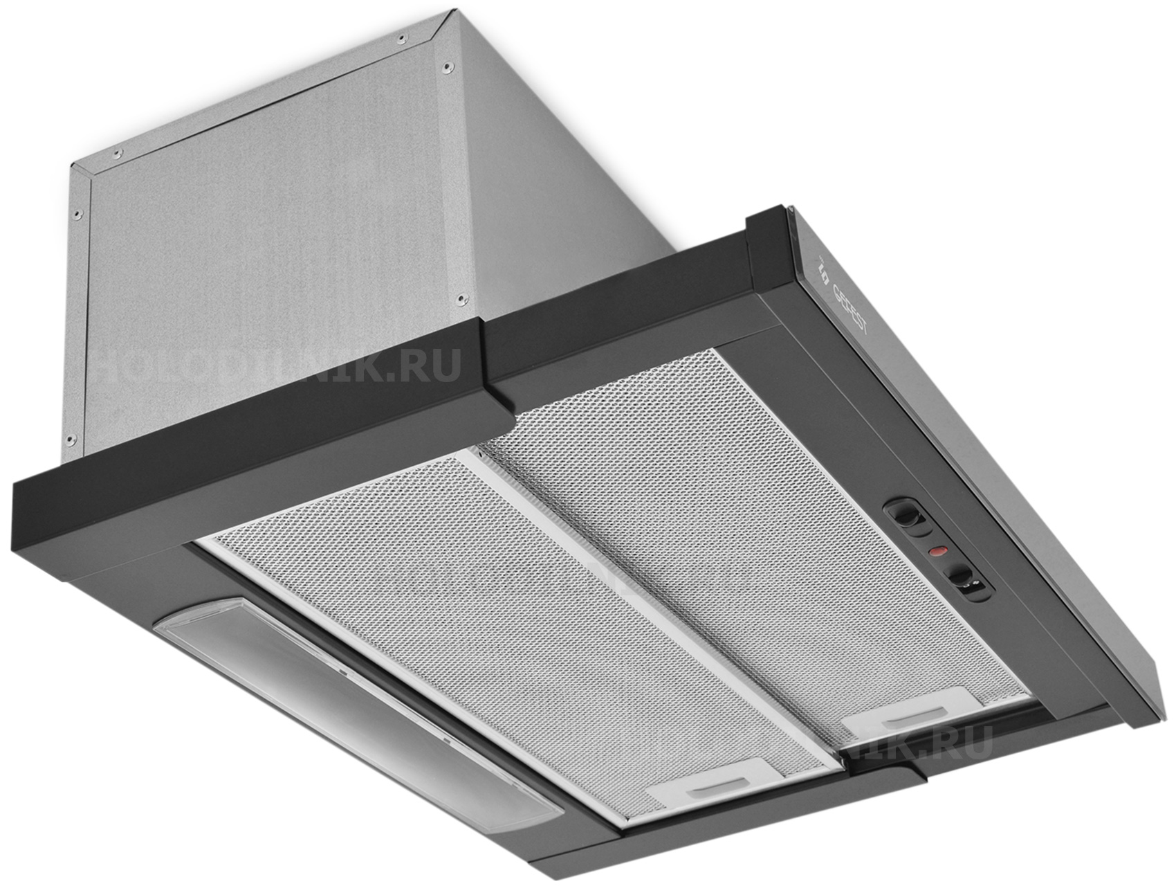 Изображение товара Вытяжка Gefest ВО 4601 К23 с тремя режимами и механическим управлением