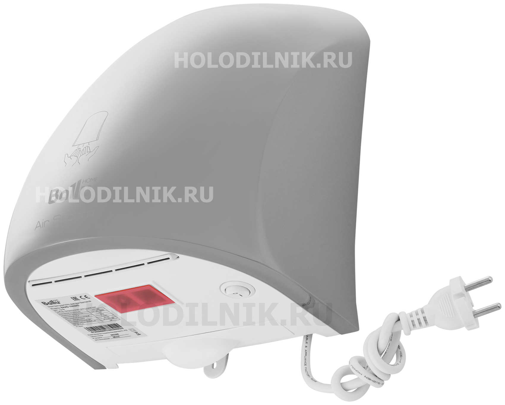 Изображение товара Сушилка для рук Ballu BAHD-1000 AS Chrome с технологией Air Jet и автоматическим сенсорным включени