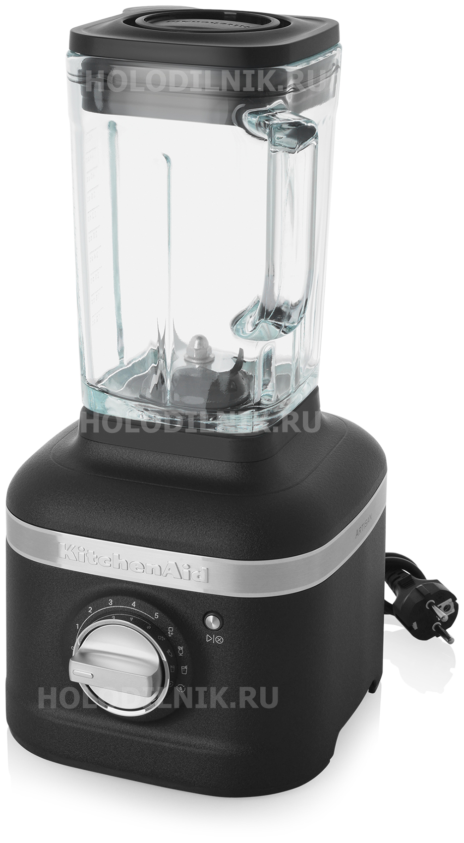 Изображение товара Стационарный блендер KitchenAid 5KSB4026EBK мощность 1200 Вт стеклянная чаша