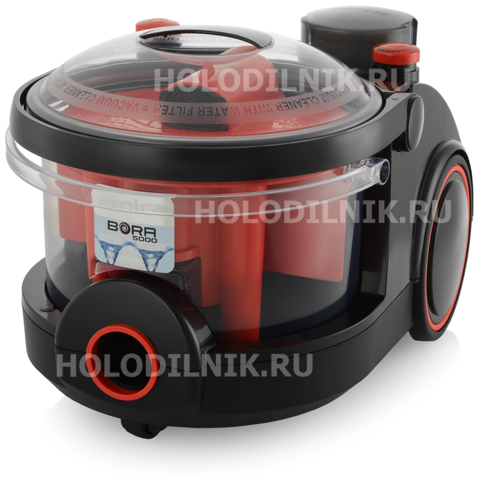 Пылесос с аквафильтром Arnica Bora 5000 красный