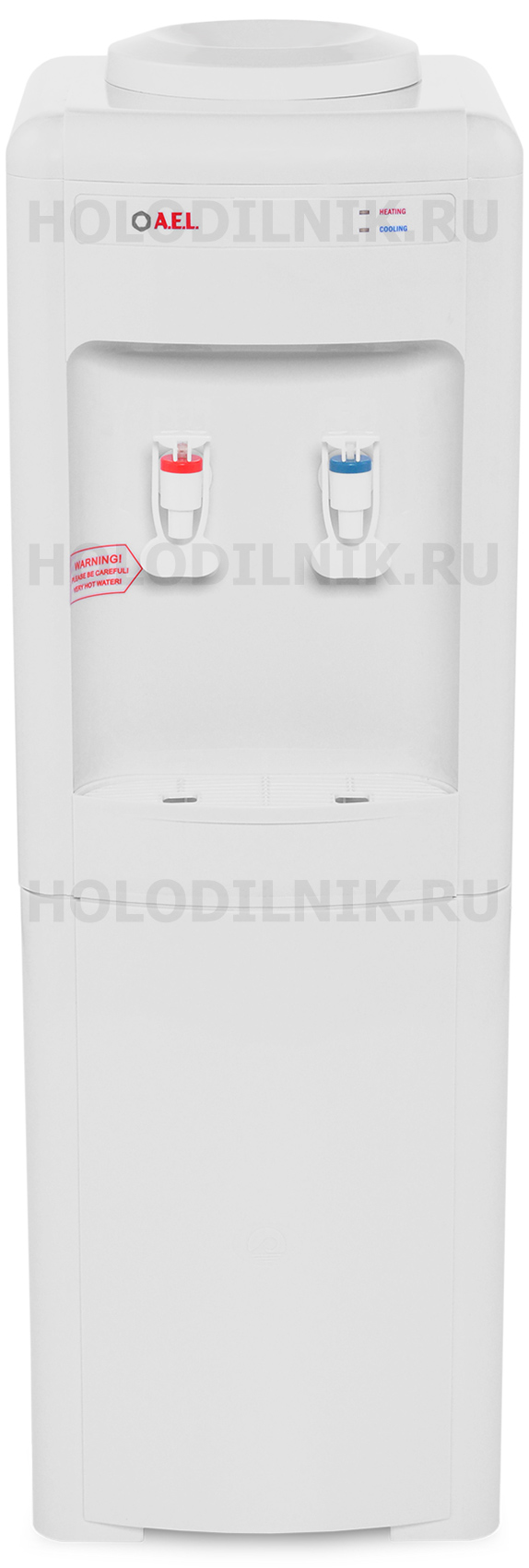 Изображение товара Кулер для воды AEL LD-AEL-16 v.2 белый напольный с электронным охлаждением