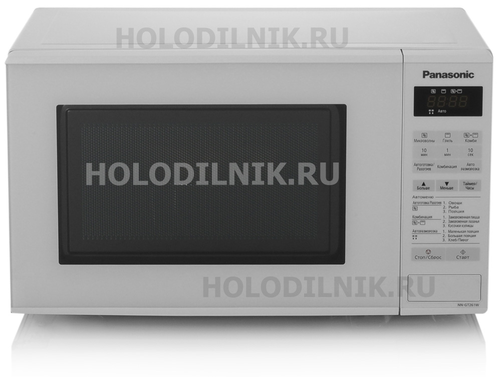 Изображение товара Микроволновая печь Panasonic NN-GT 261 WZPE с грилем и авто меню 20 л белый