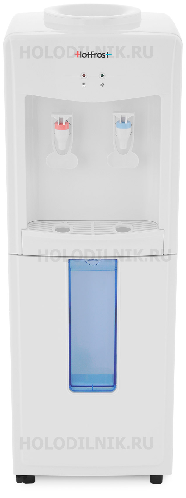 Изображение товара Кулер для воды HotFrost V 118 E напольный с верхней загрузкой и электронной системой охлаждения