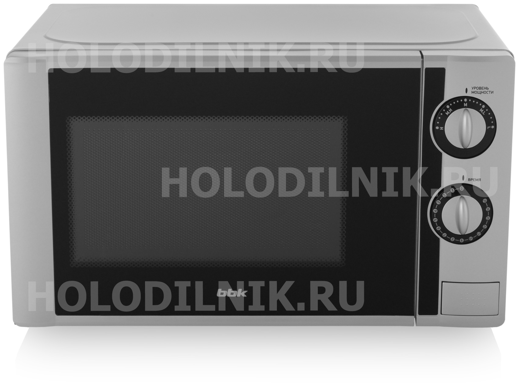 Изображение товара Микроволновая печь BBK 20 MWS-708 M/BS с механическим управлением и таймером