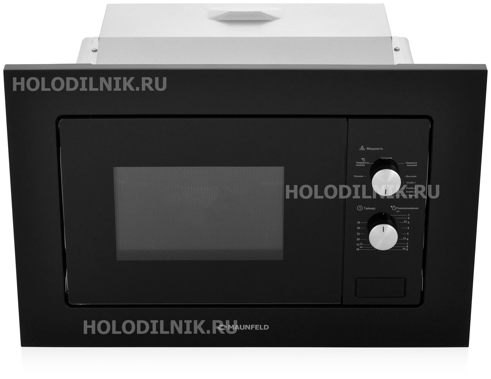 Изображение товара Встраиваемая микроволновая печь Maunfeld MBMO.20.2PGB с грилем 20 л черная