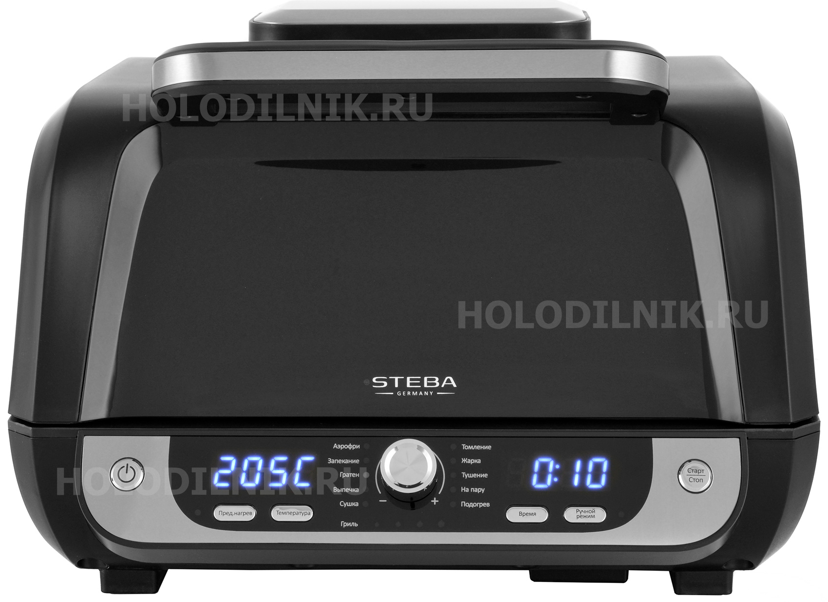 Изображение товара Аэрогриль Steba AG 6000 AirChef с 11 программами объем 10,1л функция гриль и пар