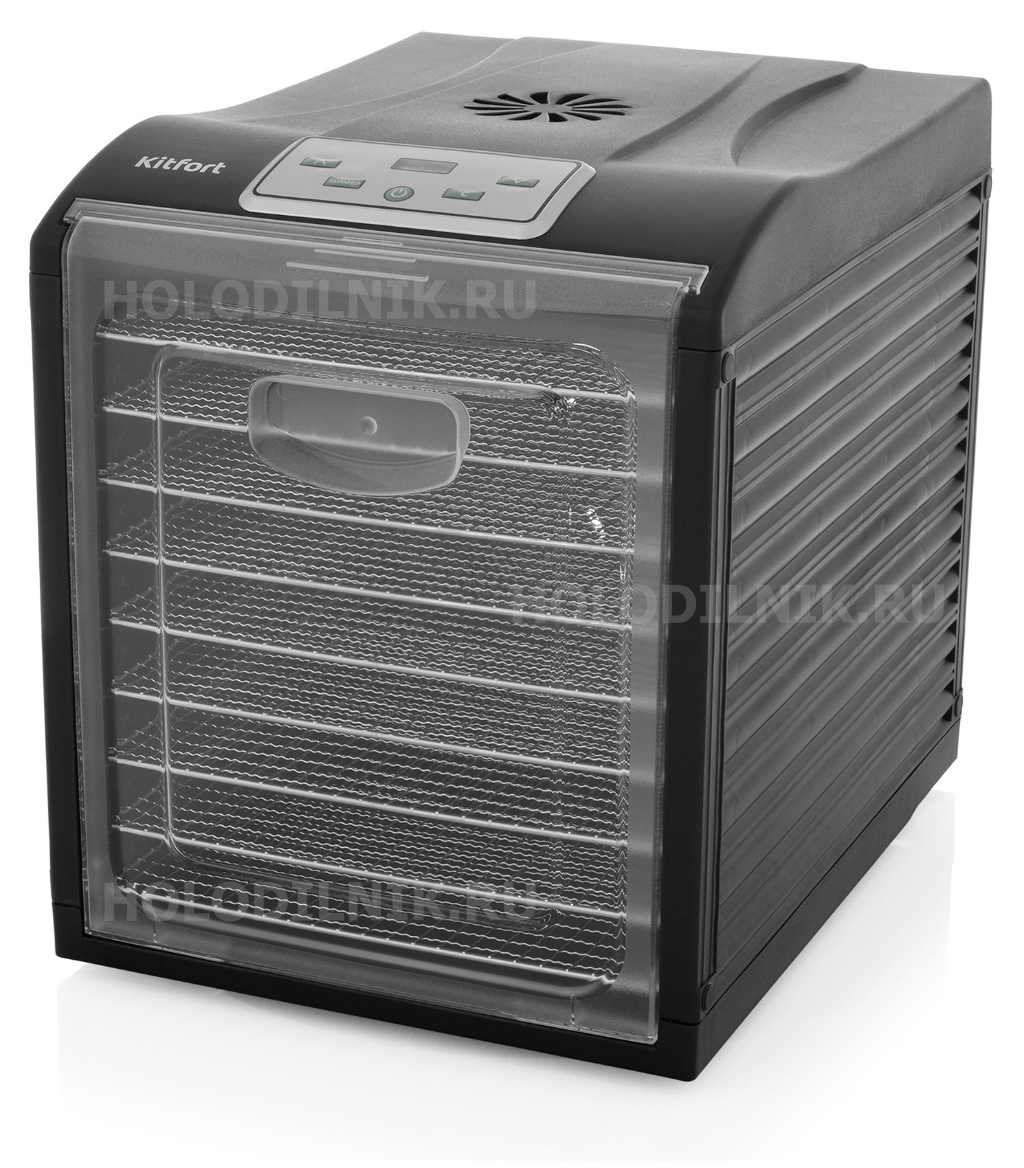 Изображение товара Сушилка для овощей Kitfort КТ-1908 с 9 поддонами