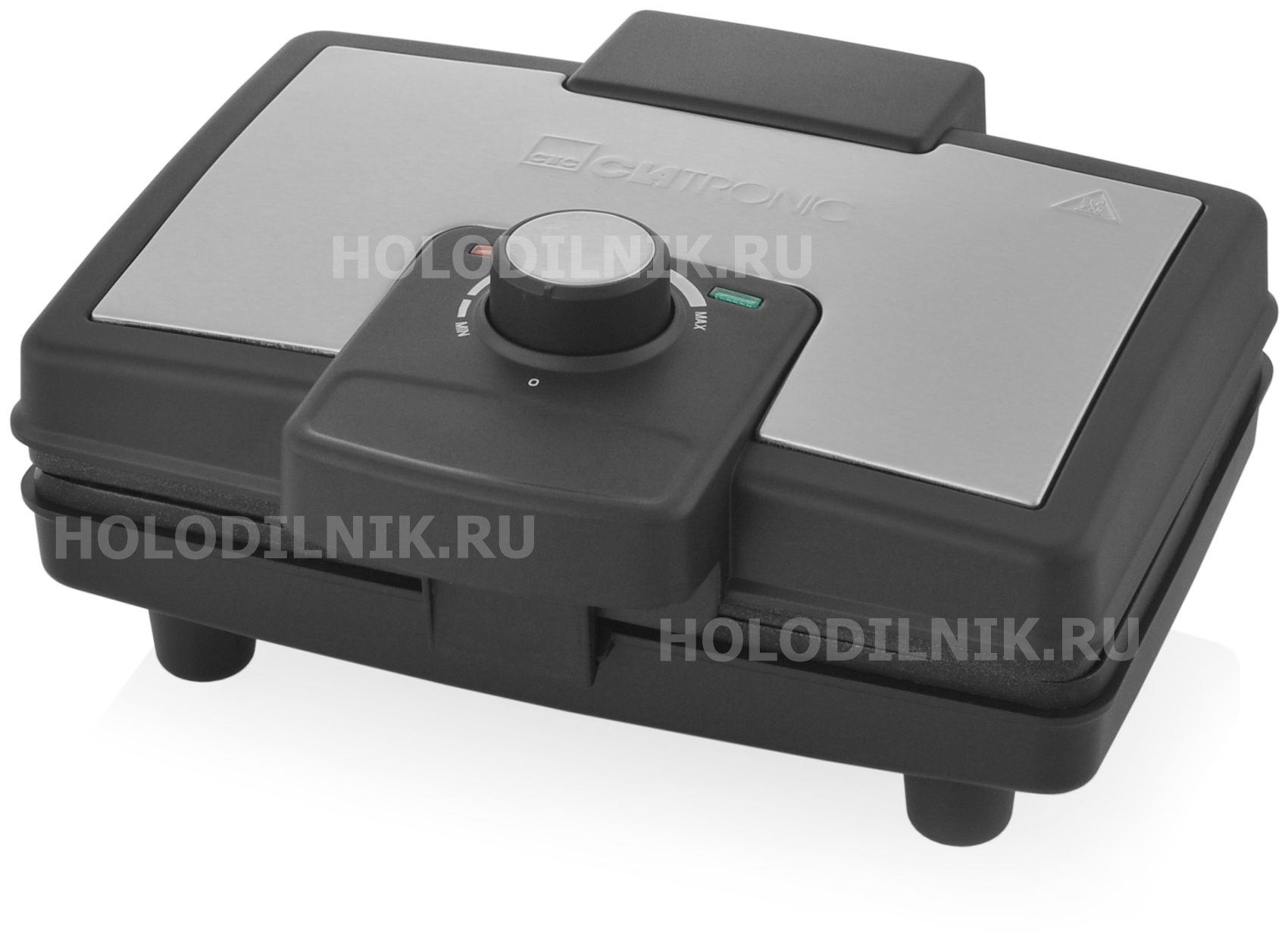 Вафельница Clatronic WA 3606 schwarz-inox