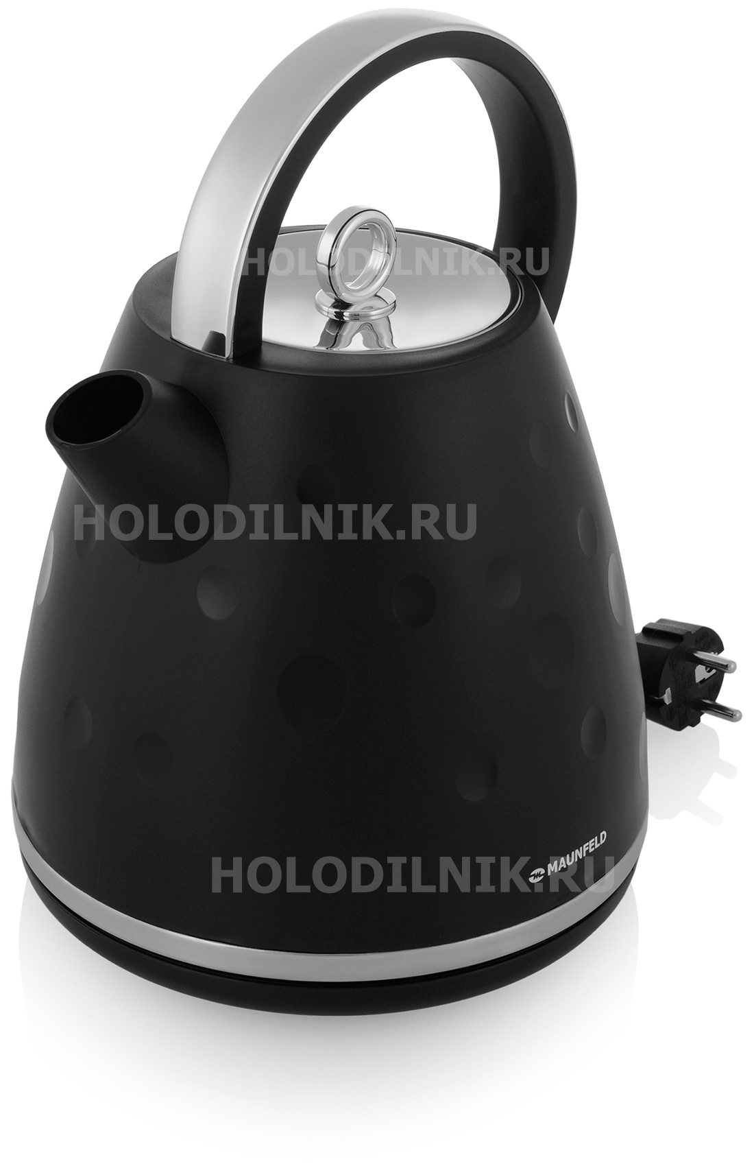 Чайник электрический Maunfeld MFK-647 BK черный с хромированными элементами