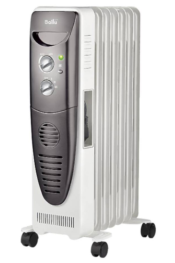 Изображение товара Масляный обогреватель Ballu Turbo BOH/TB-07FH 1500 (7 секций)