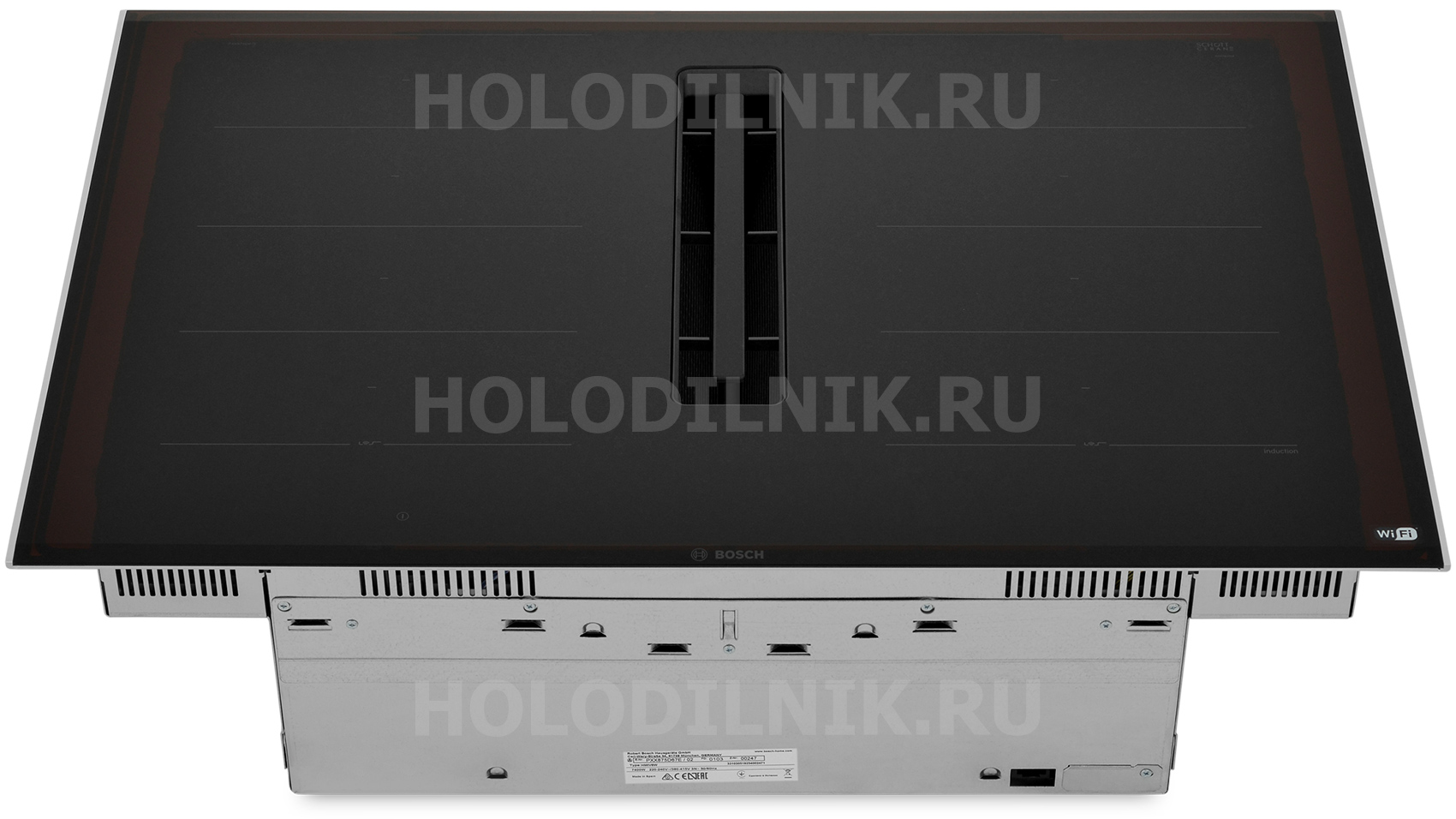 Изображение товара Встраиваемая индукционная варочная панель Bosch Serie 8 PXX875D67E с вытяжкой