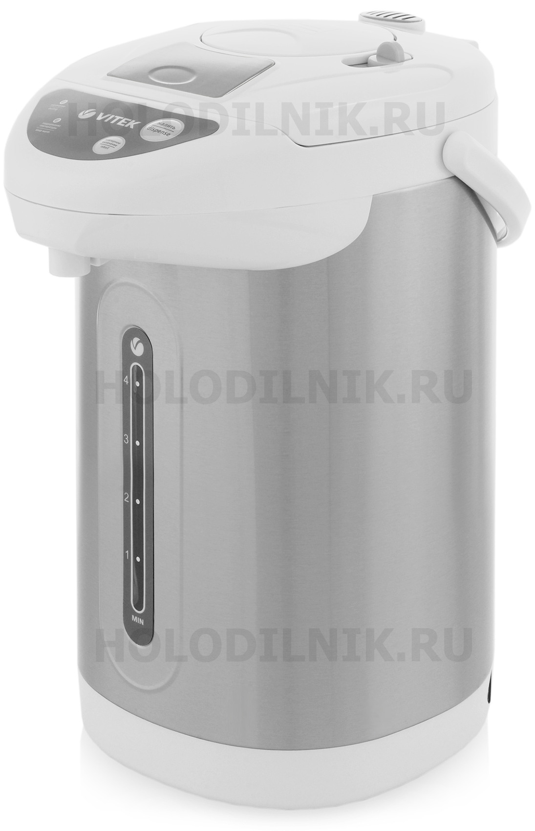 Изображение товара Термопот Vitek VT-1196 W с объемом 4 л и мощностью 750 Вт