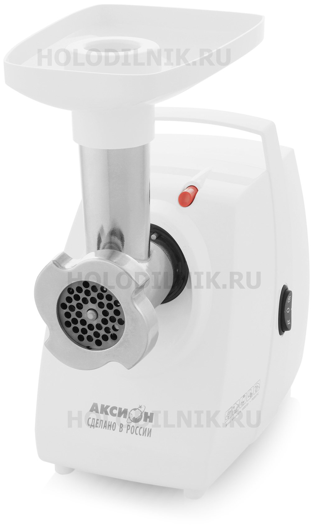 Изображение товара Мясорубка Аксион М 33.01 белая высокая производительность Россия