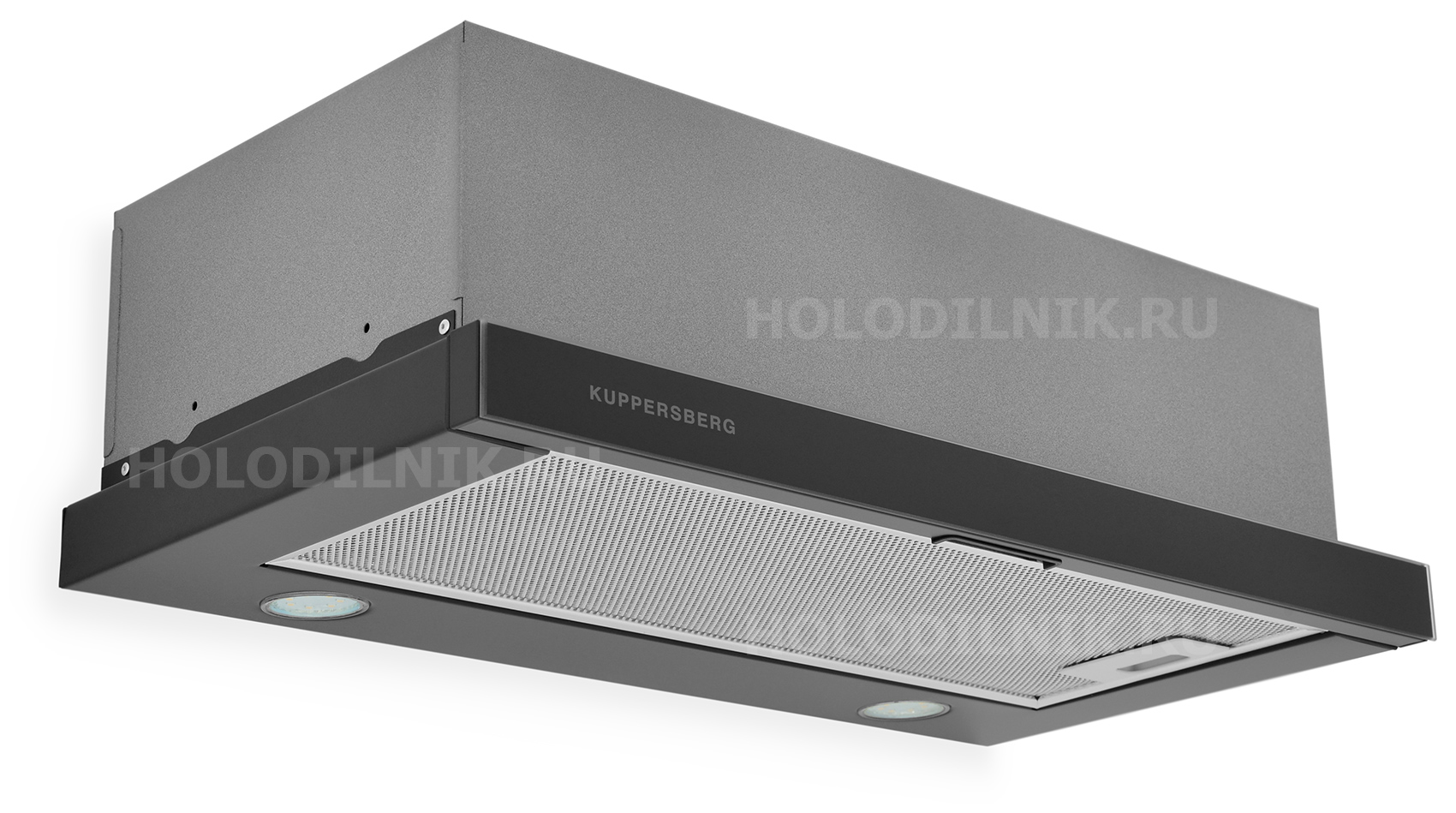 Изображение товара Вытяжка Kuppersberg SLIMLUX IV 60 GB - черная телескопическая