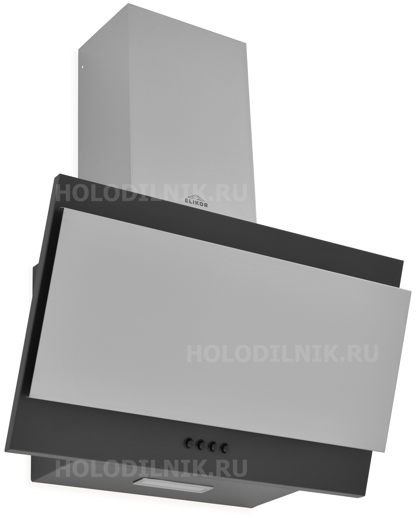 Вытяжка Elikor Титан 60Н-430-К3Д нерж/черный