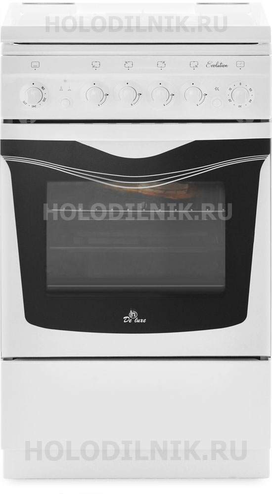 Изображение товара Газовая плита De luxe 5040.33 г с 4 конфорками и духовкой 43 л
