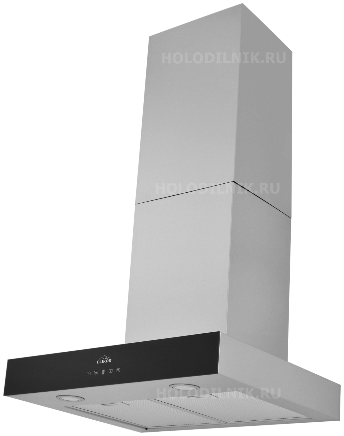 Изображение товара Вытяжка кухонная Elikor Агат 60Н-1000-Е4Д черная нержавеющая сталь