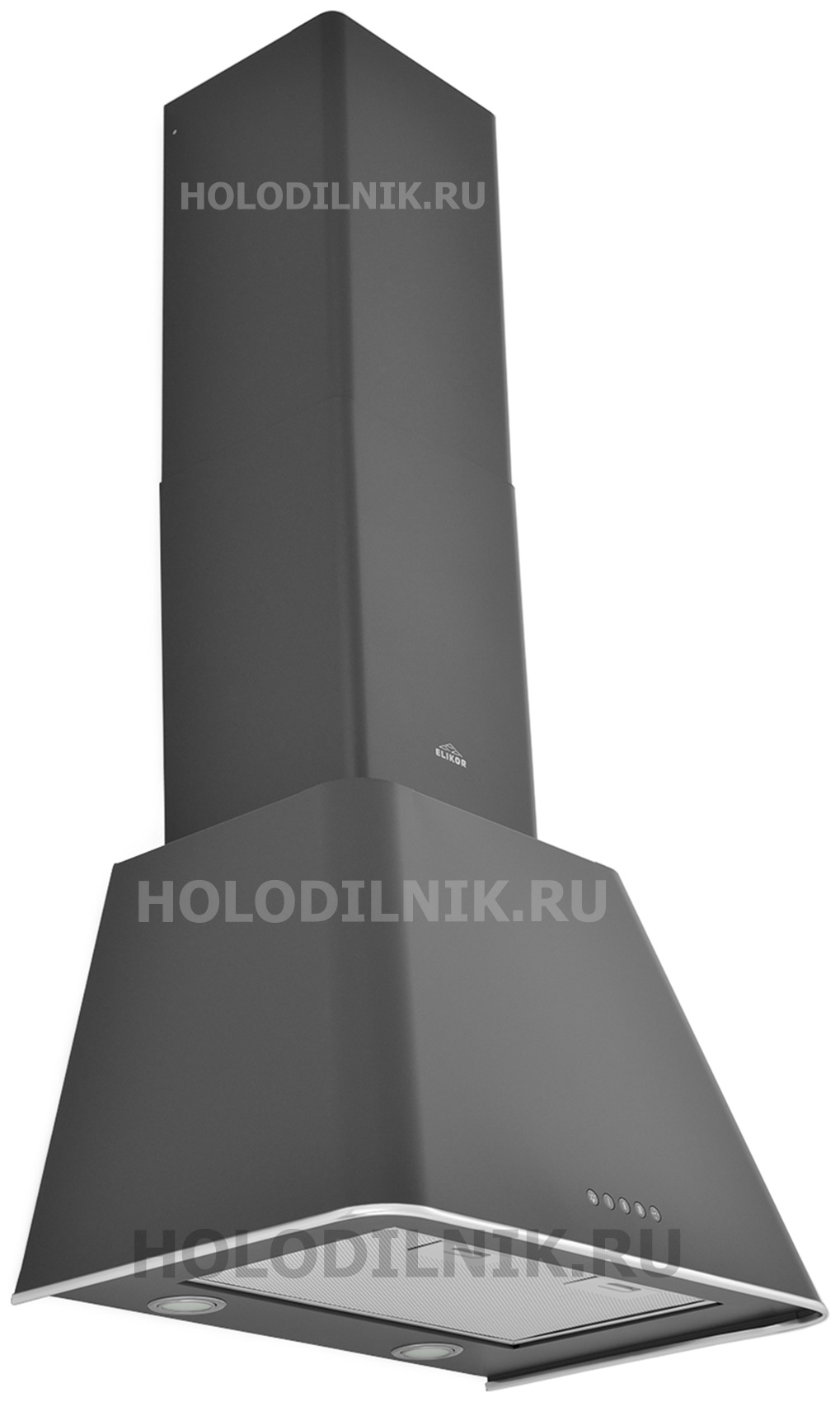 Вытяжка Elikor Гамма 60П-650-Э3Д КВ II Э-650-60-392 антрацит/срб