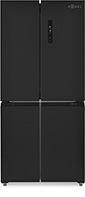 Многокамерный холодильник ZUGEL ZRCD430B, черный встраиваемая варочная панель электрическая zugel zeh602b черный