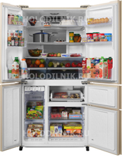 Многокамерный холодильник Sharp SJPX 99 FBE от Холодильник