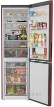 Двухкамерный холодильник Haier C2F 636 CRRG холодильник haier c2f636crrg красный