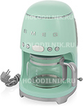 

Кофеварка Smeg DCF02PGEU, пастельный зеленый