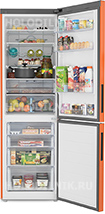 Двухкамерный холодильник Haier C2F 636 CORG двухкамерный холодильник liebherr cuno 2831 22 001 оранжевый