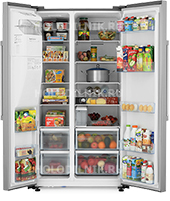 Холодильник Bosch Serie|4 Side by Side KAI93VL30R холодильник bosch kai93vl30r серебристый