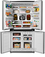 Многокамерный холодильник Sharp SJ-F 95 STSL от Холодильник